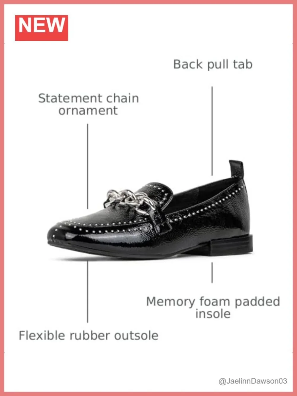 Donald J Pliner Womens Beyer Loafer crinkle patent leather